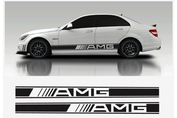 AMG Mercedes bočna naljepnica 2kom. set 2150mm