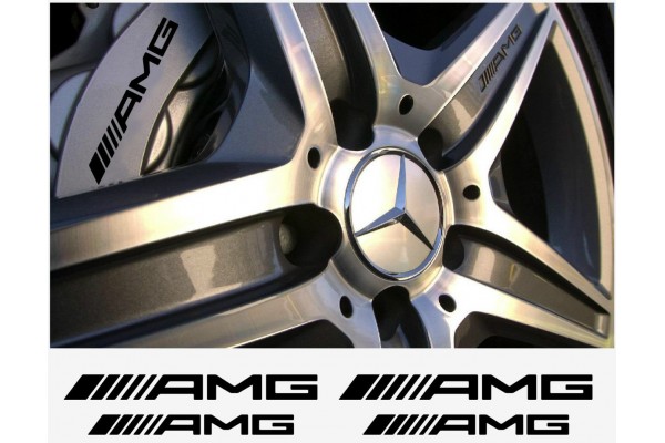 AMG Mercedes naljepnica za kočiona kliješta naljepnica - 4kom. set - neu logo