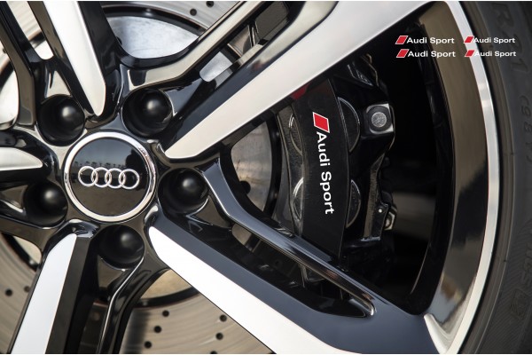 Audi Sport naljepnica za kočiona kliješta Mirror Window naljepnica 80mm 70mm