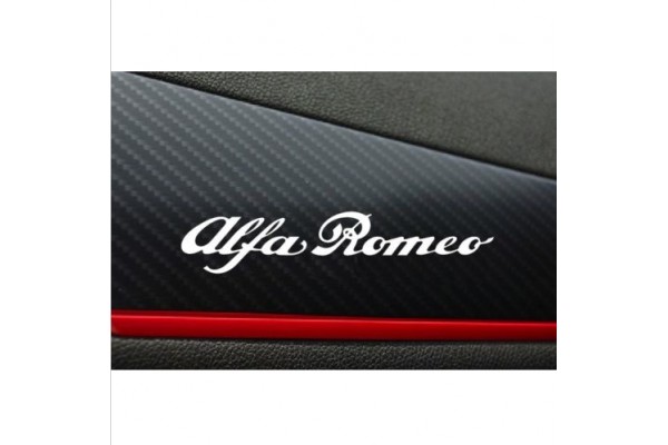 Alfa Romeo naljepnica 2kom. 120mm