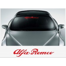 Alfa Romeo vjetrobranska naljepnica 500mm/1400mm
