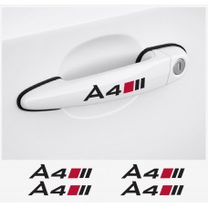 Audi A4 naljepnica za kvaku naljepnica 4kom.