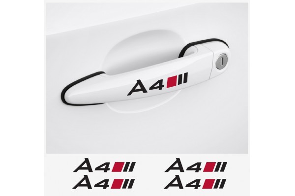 Audi A4 naljepnica za kvaku naljepnica 4kom.