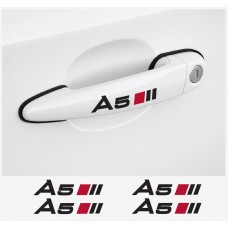 Audi A5 naljepnica za kvaku naljepnica 4kom.