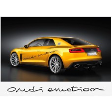 Audi Emotion Sport bočna naljepnica 2kom. set 25cm bis 200cm