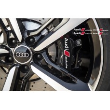 Audi Exclusive naljepnica za kočiona kliješta Mirror Window naljepnica 100mm 120mm