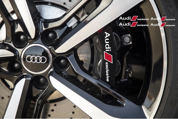 Audi Exclusive naljepnica za kočiona kliješta Mirror Window naljepnica 100mm 120mm