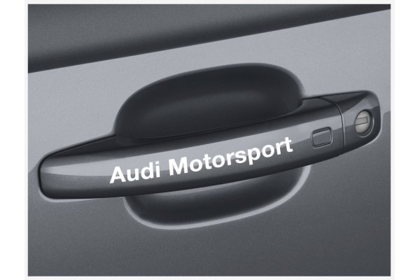 Audi Motorsport naljepnica za kvaku naljepnica 2kom. set