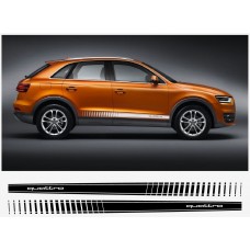 Audi Q3 Quattro bočna naljepnica set