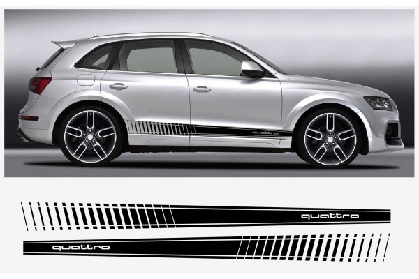 Audi Q5 Quattro bočna naljepnica set 192cm