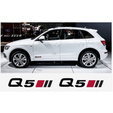 Audi Q5 bočna naljepnica 2kom. 20cm