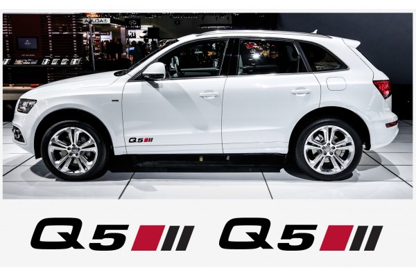 Audi Q5 bočna naljepnica 2kom. 20cm