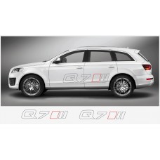 Audi Q7 bočna naljepnica 2kom. 120cm
