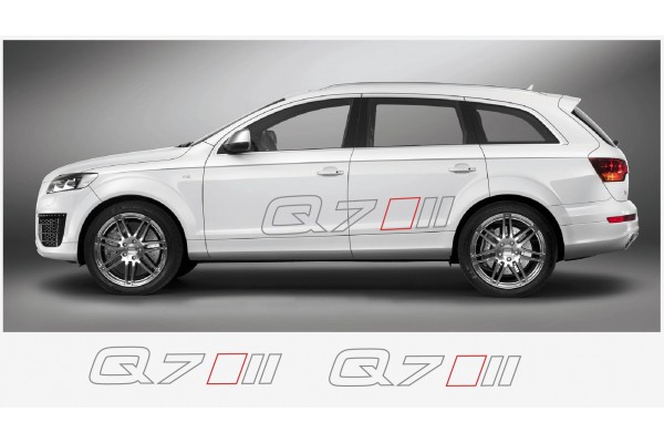 Audi Q7 bočna naljepnica 2kom. 120cm