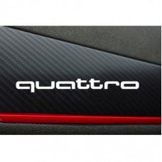 Audi Quattro naljepnica 2kom. 120mm