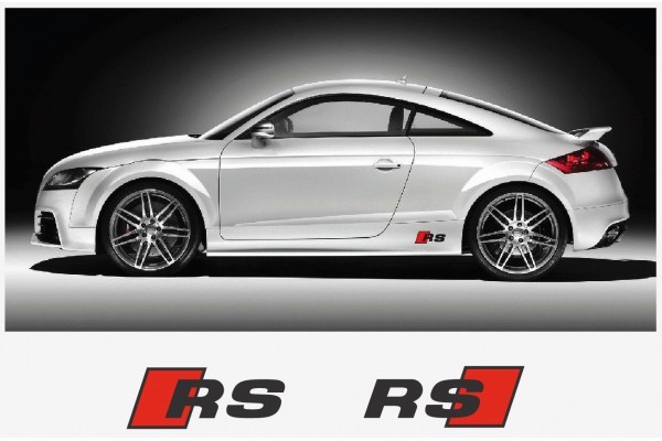 Audi RS bočna naljepnica 2kom.. set 200mm