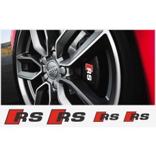 Audi RS naljepnica za kočiona kliješta naljepnica S-line