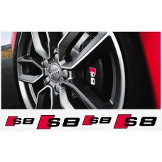 Audi S8 naljepnica za kočiona kliješta naljepnica 4kom.. set