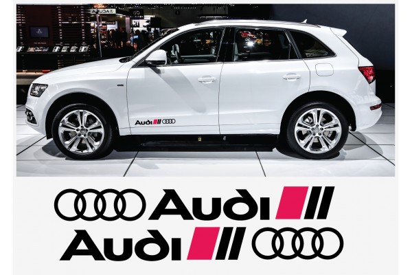 Audi bočna naljepnica 2kom. 40cm