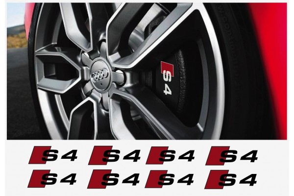 Audi naljepnica za kočiona kliješta naljepnica Audi S4 8kom. set 50mm