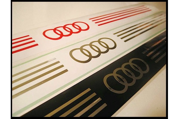 Audi naljepnica za pragove naljepnica set