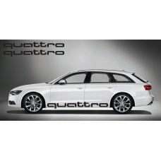 Audi quattro bočna naljepnica 2 kom. set 180cm