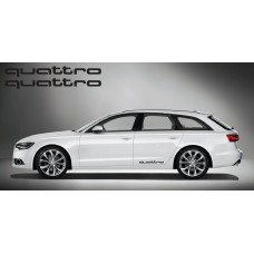 Audi quattro bočna naljepnica 2 kom. set 60cm
