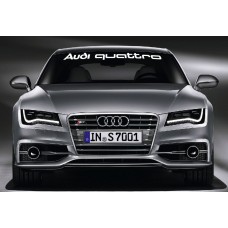 Audi quattro vjetrobranska naljepnica 950
