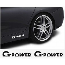 BMW G Power naljepnica bočna naljepnica 220mm 2kom.. set