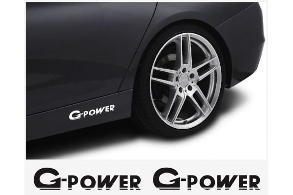 BMW G Power naljepnica bočna naljepnica 220mm 2kom.. set