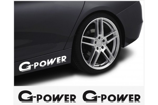 BMW G Power naljepnica bočna naljepnica 450mm 2kom.. set
