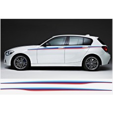 BMW M Performance M bočna pruge naljepnica 289cm