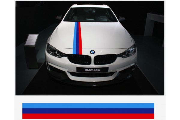 BMW M Performance M pruge bonnet naljepnica set