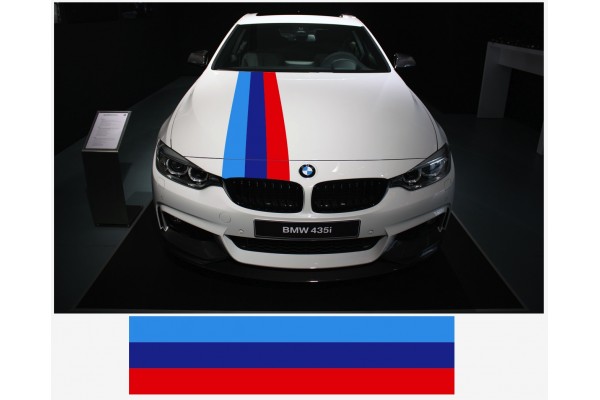 BMW M Performance M pruge naljepnica vjetrobranska 10cm x 125cm
