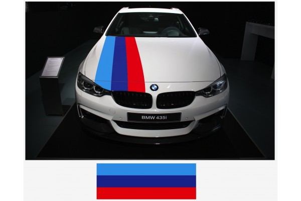 BMW M Performance M pruge naljepnica vjetrobranska 15cm x 125cm