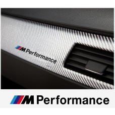 BMW M Performance motorsport armaturna naljepnica 120mm 2kom.