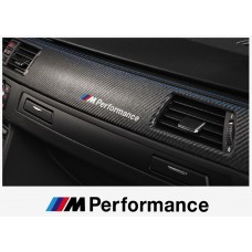 BMW M Performance motorsport armaturna naljepnica 120mm 2kom.