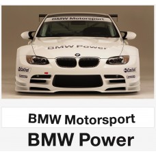 BMW M Performance vjetrobranska naljepnica 950   or 1100mm / 1400mm