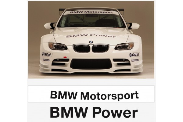BMW M Performance vjetrobranska naljepnica 950   or 1100mm / 1400mm
