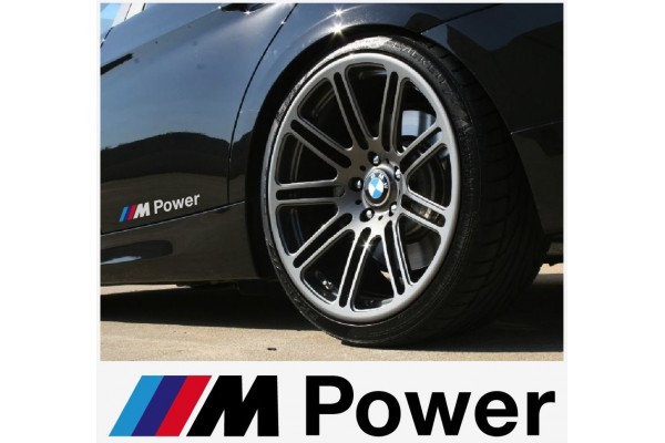 BMW M Power naljepnica bočna naljepnica 190mm 2kom.. set