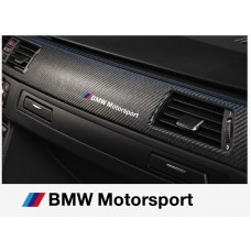 BMW Motorsport armaturna naljepnica 120mm 2kom.