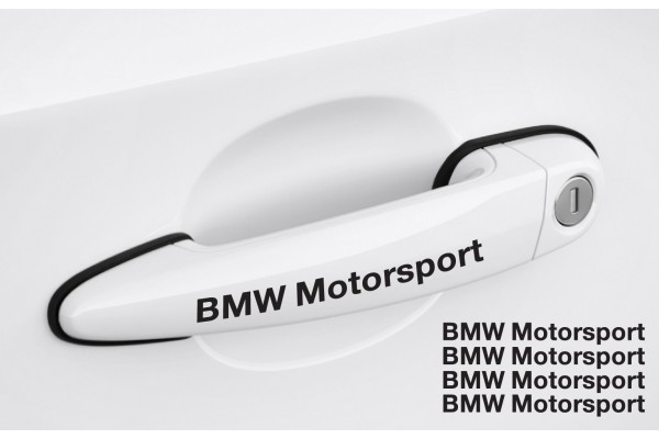 BMW Motorsport naljepnica za kvaku naljepnica set 4 kom., 120mm
