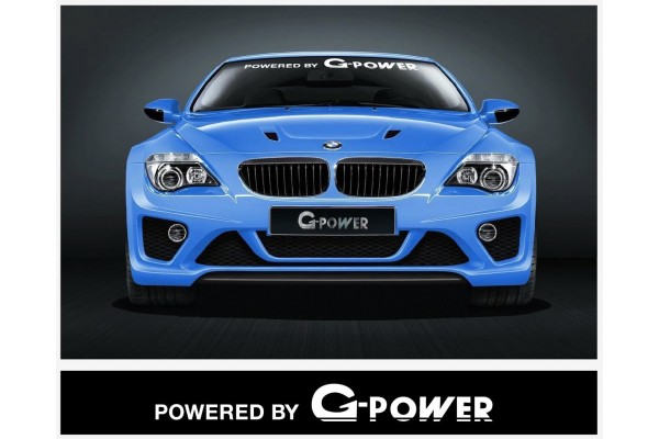 BMW Motorsport vjetrobranska naljepnica 950   / 1400