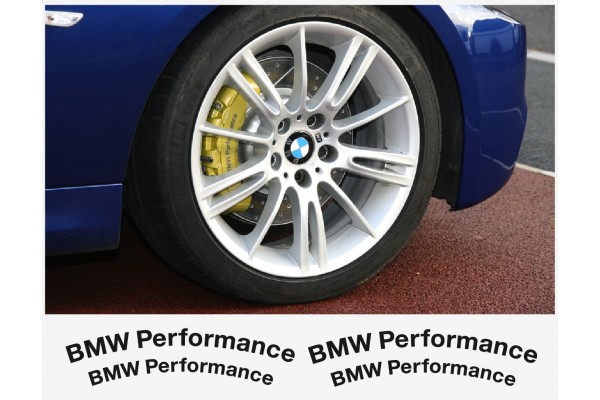 BMW Performance naljepnica za kočiona kliješta naljepnica - 4kom. set