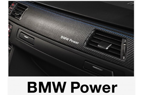 BMW Power armaturna naljepnica 90  , 2kom.