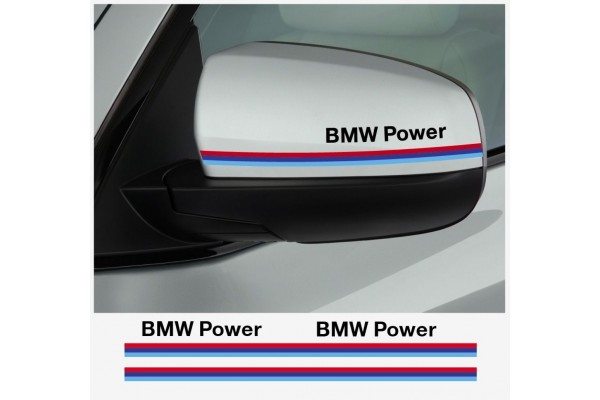 BMW Power naljepnica za retrovizor naljepnica