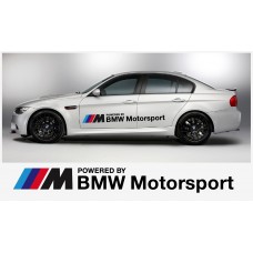 BMW Powered by BMW Motorsport naljepnica bočna naljepnica 155cm 2kom.. set