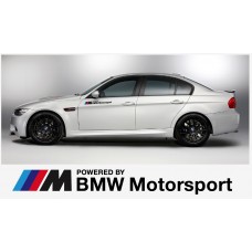 BMW Powered by BMW Motorsport naljepnica bočna naljepnica 2kom.. set
