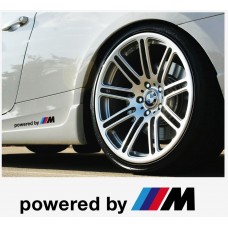 BMW Powered by M naljepnica bočna naljepnica 200mm 2kom.. set