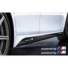 BMW Powered by M naljepnica bočna naljepnica 200mm - no background!